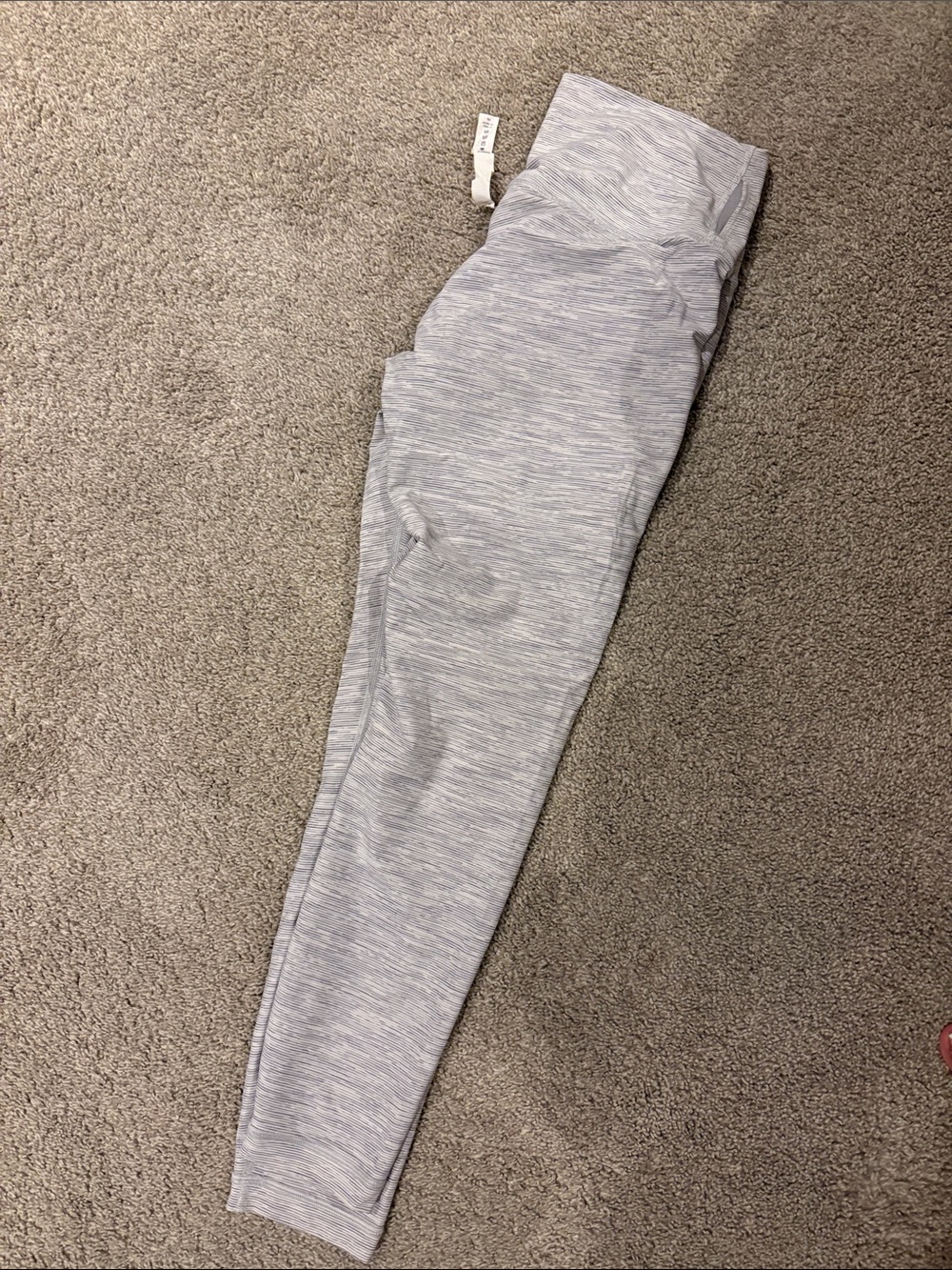 lululemon athletica Light Gray Heather Leggings